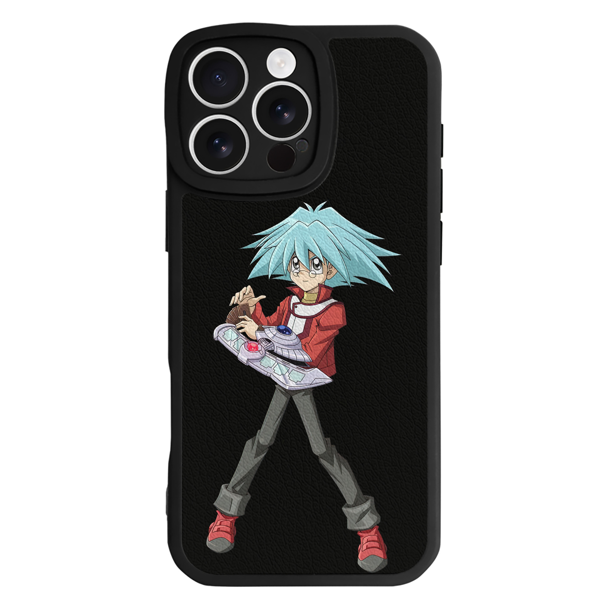 遊☆戯☆王 Yu-Gi-Oh! 【iPhone 16シリーズ対応】シリコンスマホケース（レザー調） 材質：シリコン